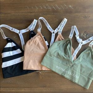 Victoria’s Secret bralettes set of 3!